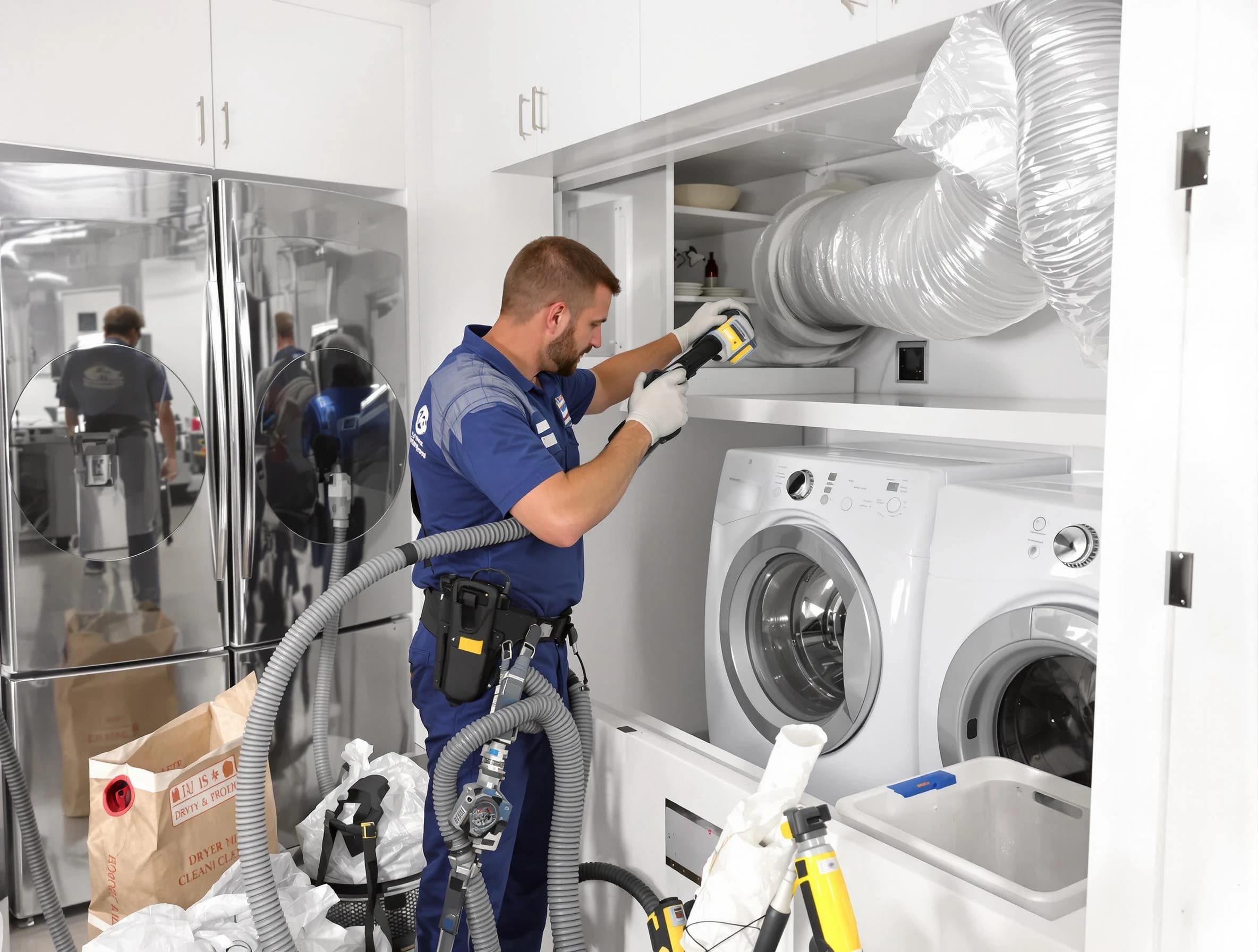 Professional duct cleaning by Upper St. Clair Dryer Vent Cleaning in Upper St. Clair
