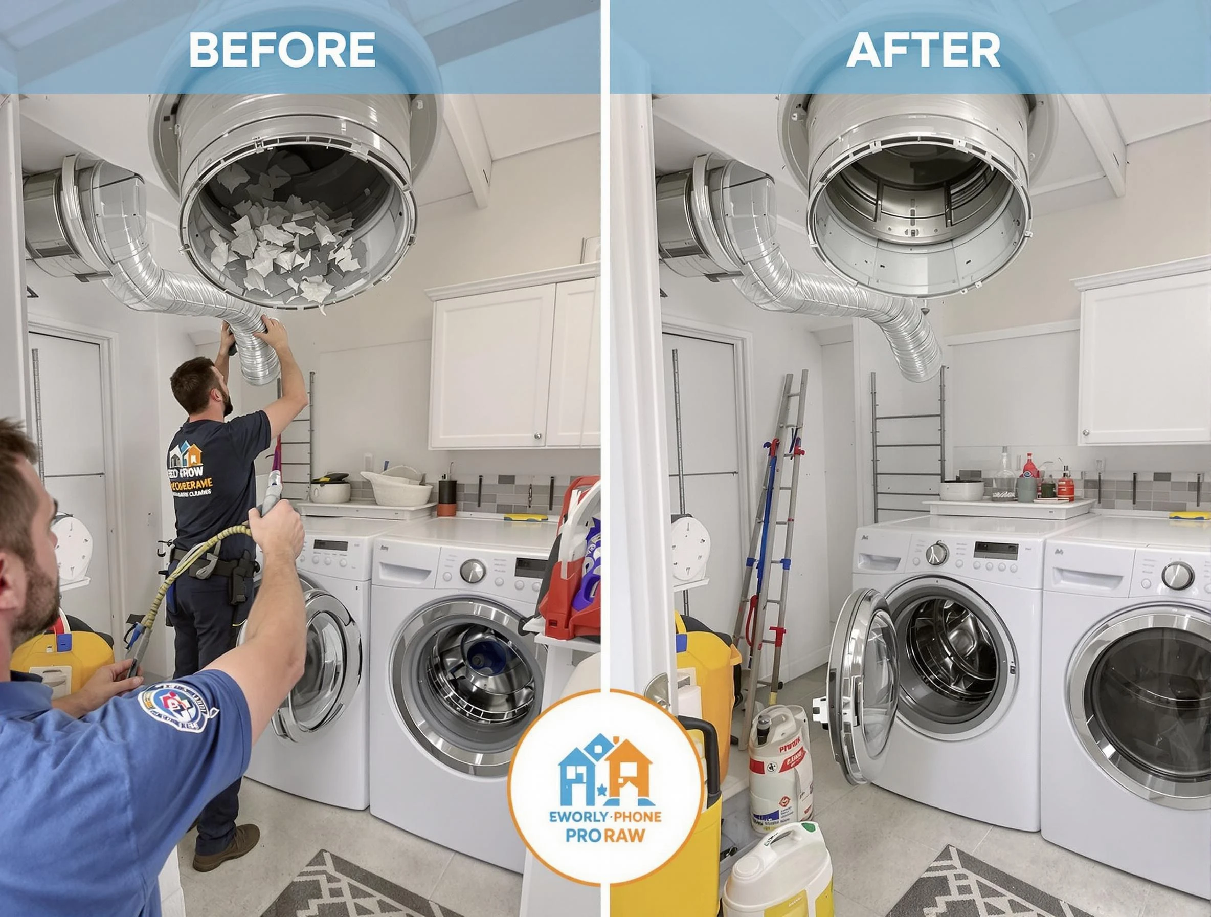 Residential dryer vent cleaning by Upper St. Clair Dryer Vent Cleaning in Upper St. Clair